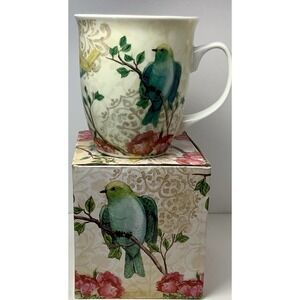 Burton & Burton – Bird and Blossom Mug  3 Birds‎ Beautiful NEW